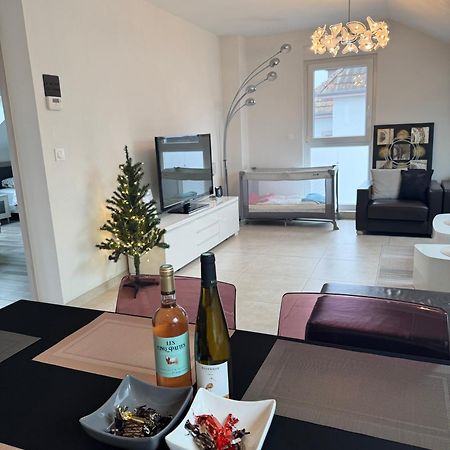 Appartement Bes,, Attique Neuf Avec Confort Wittenheim Luaran gambar